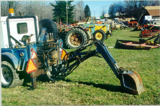 The Go For Digger Backhoe. via CJ5digsideback Jeep CJ 5 Go For Digger 