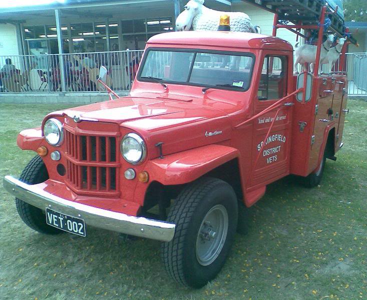  Willys Jeep Fire Truck Photos I did some searching and came across a 