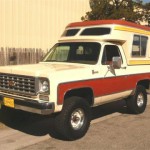 Random image: 1976_Chevy_Blazer_Chalet_RV_Front_1