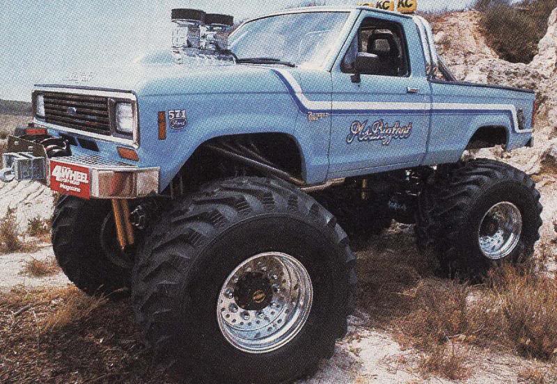 Ford ranger monster truck #7