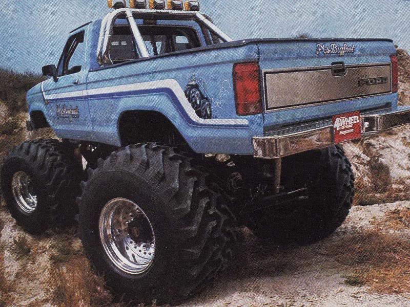 Ford ranger monster trucks