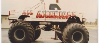 all american monster truck, vintage monster truck