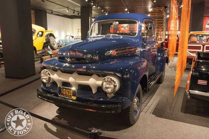 Petersen Auto Museum Pickups Exhibit