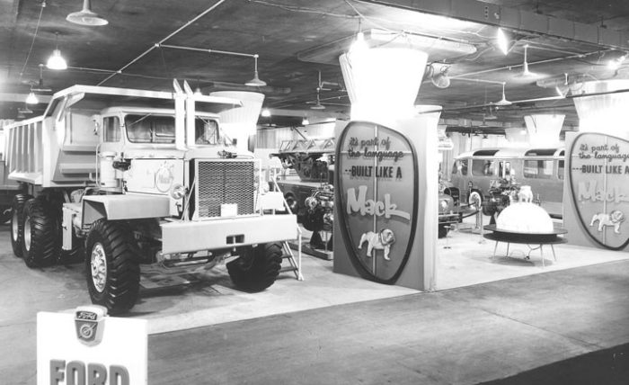 1957-Chicago-Auto-Show-mack-trucks